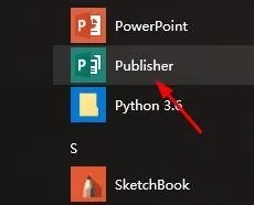 如何新建Publisher模板