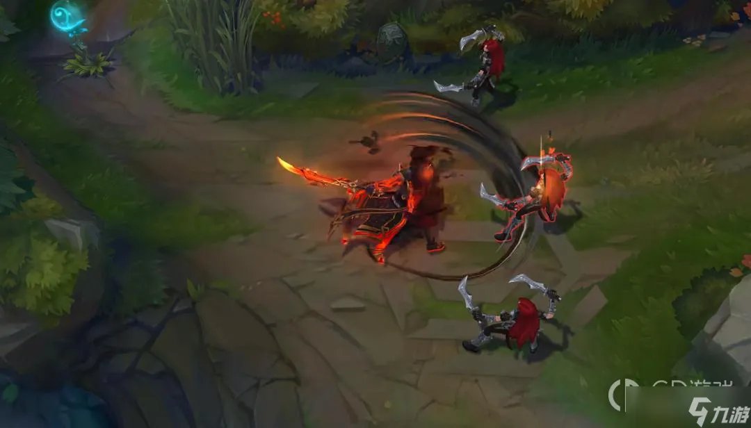 《英雄联盟》墨之影武者剑圣皮肤特效展示