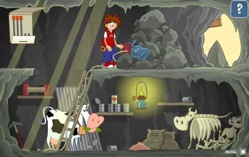 逃出山洞小游戏攻略