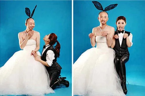 男扮女装婚纱照怎么拍 这样拍婚纱照要注意什么