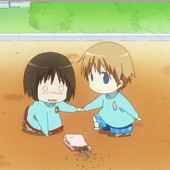 花丸幼稚园的情侣头像 高清