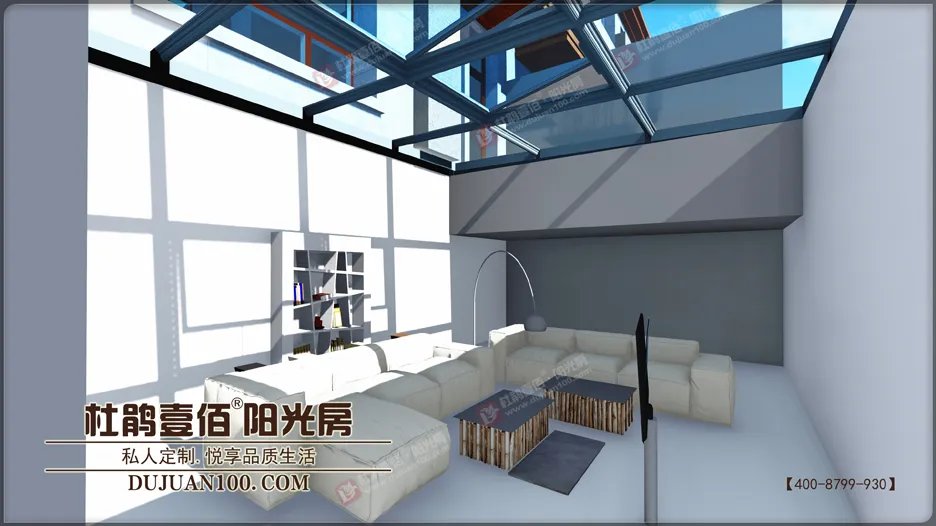 你的下沉小院阳光房里面藏着”小心机”（顺义丽樽封下沉小院阳光房设计图及案例分享）