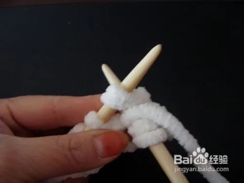 女士围巾的织法图解