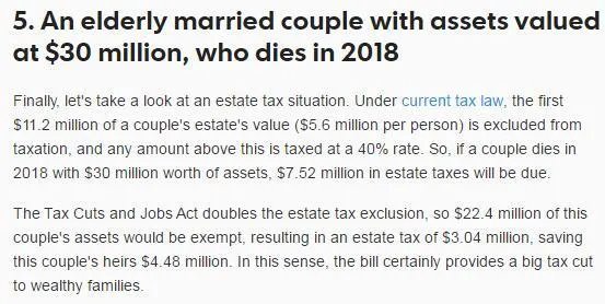 特朗普减税到底谁拿好处?