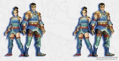 怪物猎人OL套装外形点评 玩的就是拉风