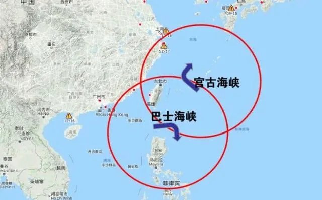 宫古海峡地图？