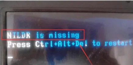ntldr is missing怎么解决?有PE