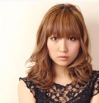 圆脸发型设计图片：圆脸发型圆你精致小脸梦