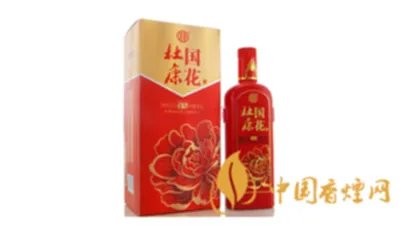 国花杜康52度酒价格表2001年生产