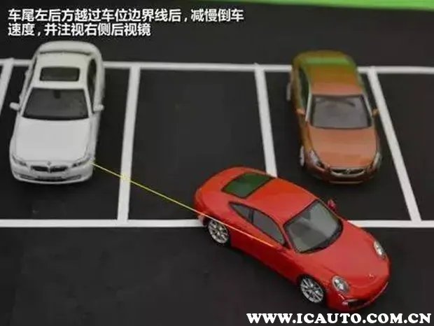 三种倒车入库技巧图解，3招简单倒车入库