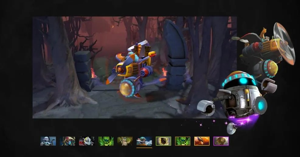 Dota2不朽宝藏3图鉴 全不朽3外观大全