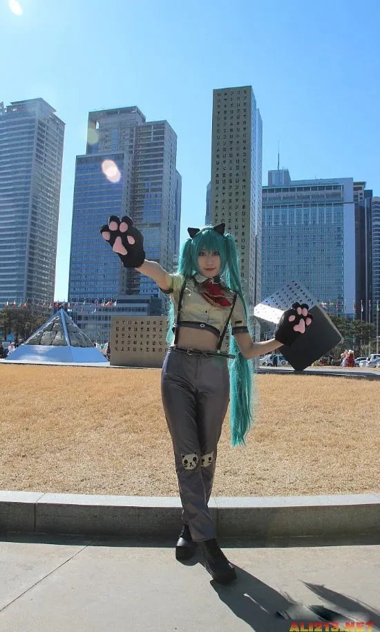 美爆你眼球的Cosplay妹纸！釜山动漫世界欣赏