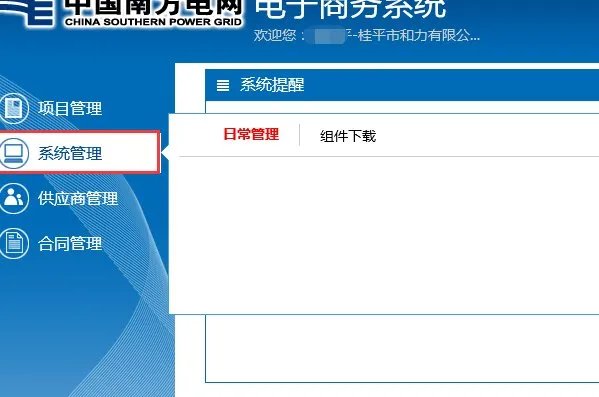 阳光电子商务平台南方电网