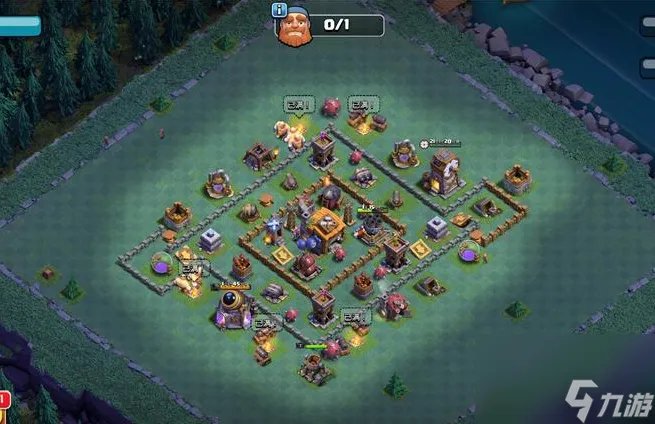 部落冲突7本最强布阵