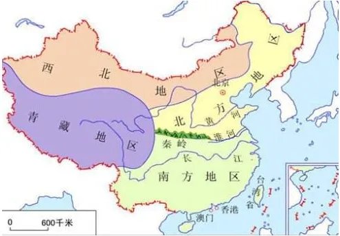 我国南北分界线是