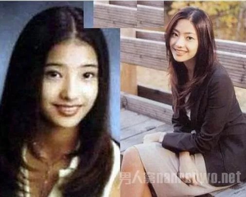 韩彩英整容前后对比照 平胸变巨乳变双眼皮