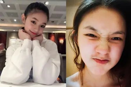 林允晒搞怪自拍  网友称自黑到没朋友