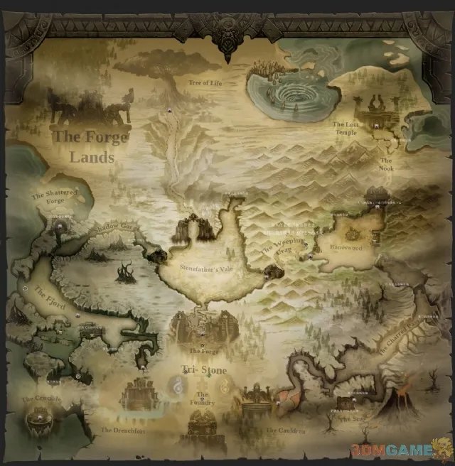 《暗黑血统2》全部大地图