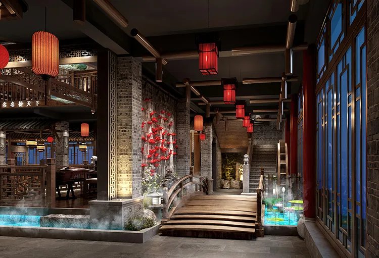 合肥川菜馆装修设计，独具特色让人流连忘返