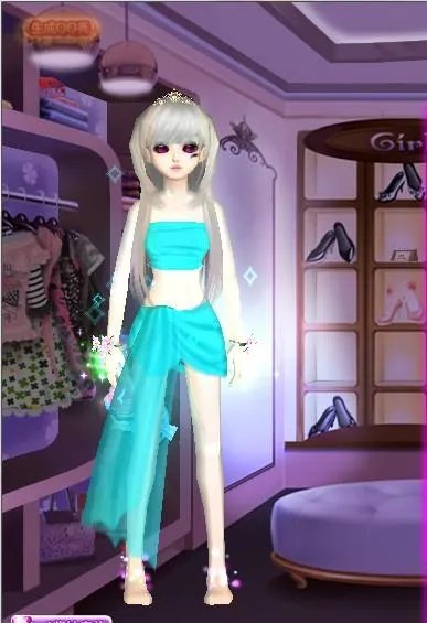 qq炫舞女生衣服爱情海岸求图