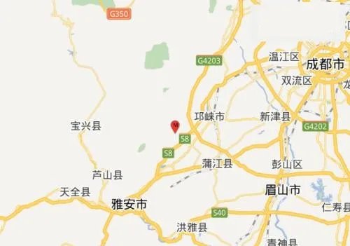 四川成都市邛崃市发生3.1级地震吗？