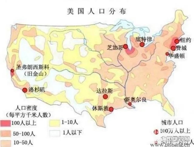 2019年美国总人口增减