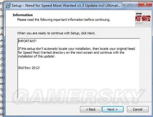 《极品飞车17:最高通缉》v1.3升级档+DLC+SKIDROW破解补丁 安装图文教程