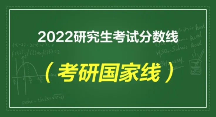 历年研究生考研国家线分数线一览表