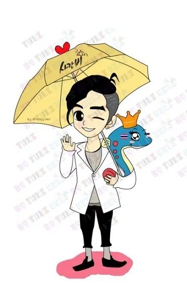 张根硕漫画图曝光 帅气可爱走红网络