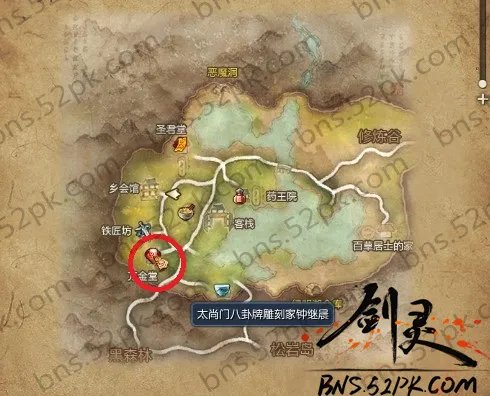 剑灵太尚门在哪 太尚门怎么搭配其他副职业