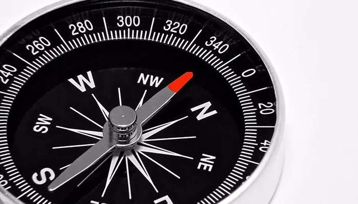 指南针n代表什么方向