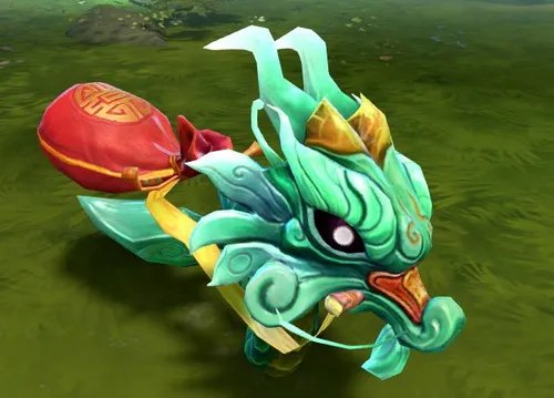 DOTA2信使“翠玉小龙”和守卫“年年有鱼”获取攻略