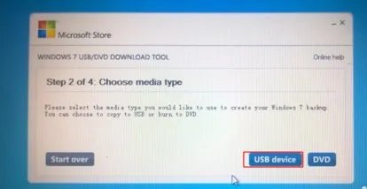 用Windows7-USB-DVD-tool做系统 出现这个是什么问题？