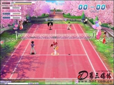 网球宝贝网前技术攻略