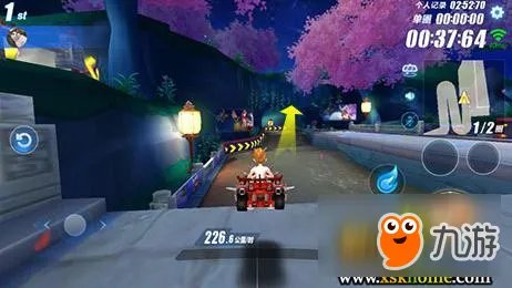 QQ飞车手游广寒仙境怎么跑 广寒仙境跑法解析