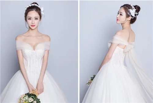 没胸怎么穿婚纱 胸小的新娘可以选择什么款式的婚纱