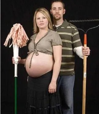 新意倍出 外国准妈妈的20张孕妇照