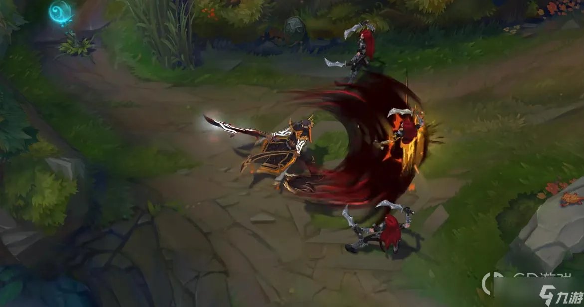 《英雄联盟》墨之影武者剑圣皮肤特效展示