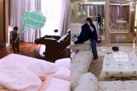 曝黄圣依卧室内景 意外曝光童年照