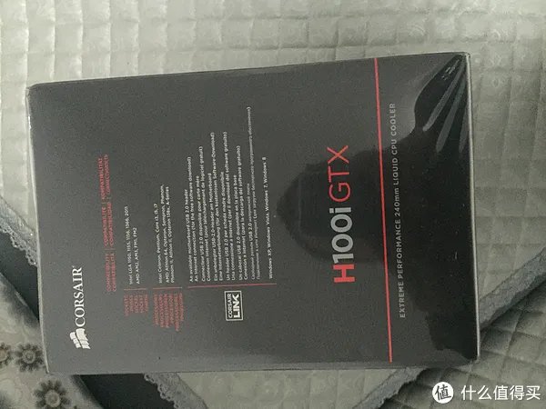 这货没人晒 篇二:海盗船H100i-GTX散热器开箱附安装过程