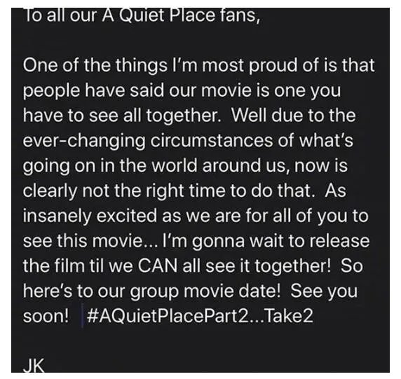 花木兰全球撤档 受疫情影响撤档的影片有哪些