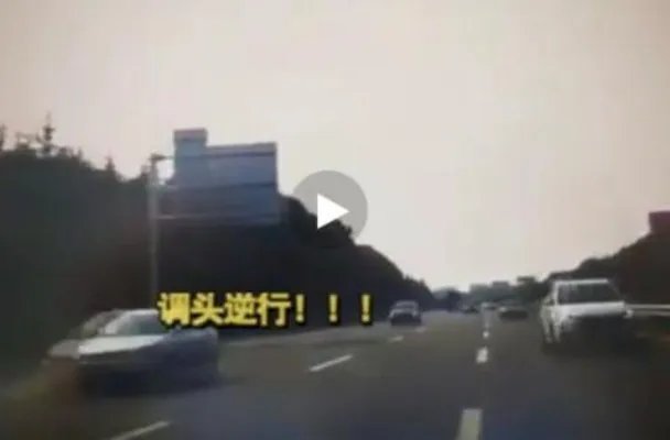 男子高速掉头逆行现场画面曝光 事件始末详情介绍