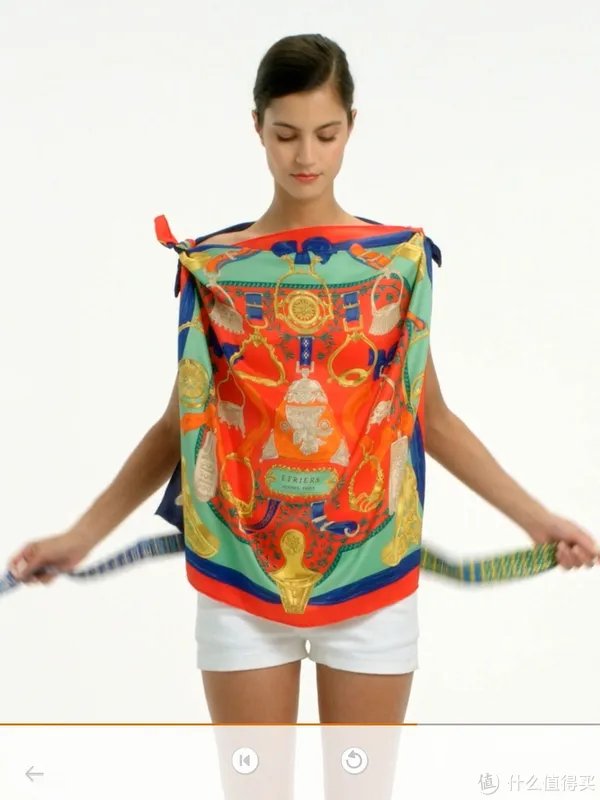 爱马仕丝巾系法大全