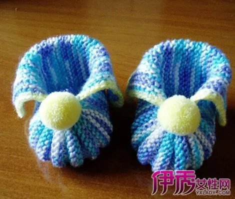 宝宝鞋的织法和图解说明