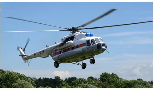 俄罗斯一架直升机坠毁多少人遇难？