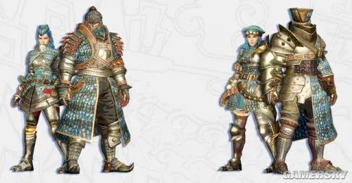 怪物猎人OL套装外形点评 玩的就是拉风