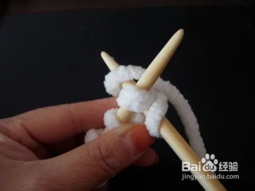 女士围巾的织法图解