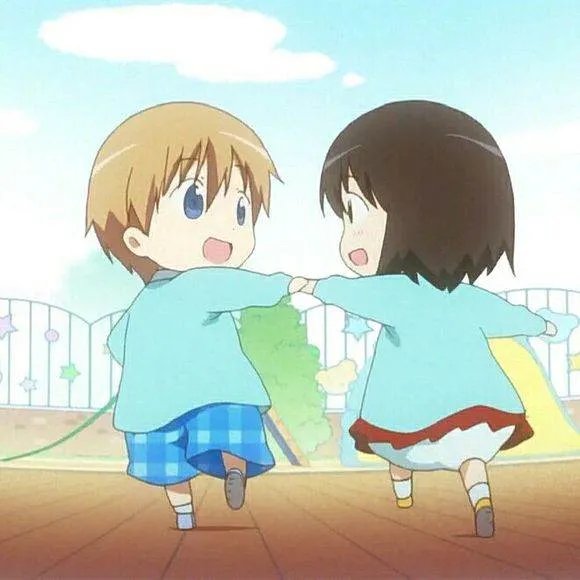 花丸幼稚园的情侣头像 高清