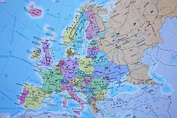 欧洲地图高清版大图
