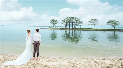 海边婚纱照图片大全 海边婚纱照怎么摆姿势